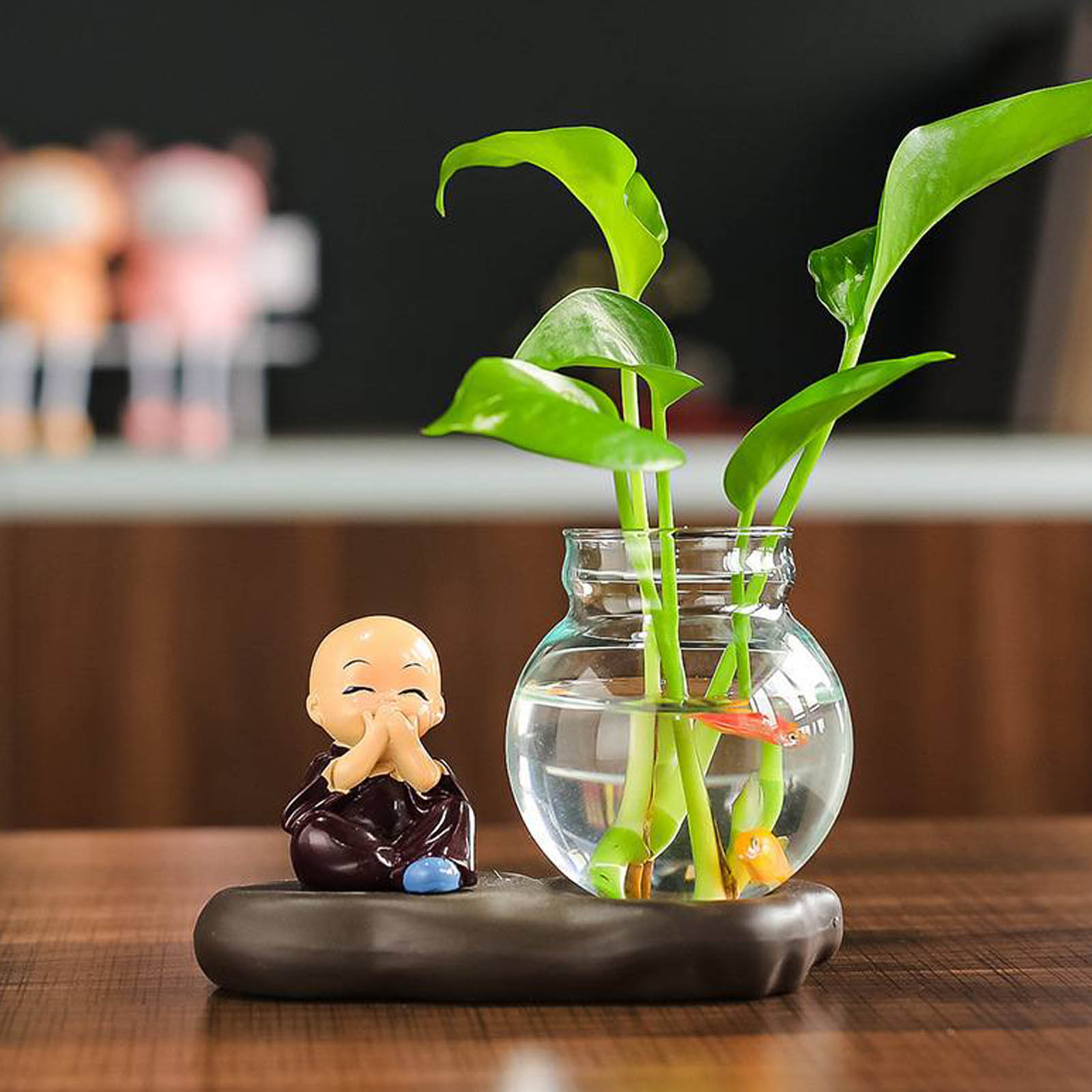Mini Monk Plant Pot Series
